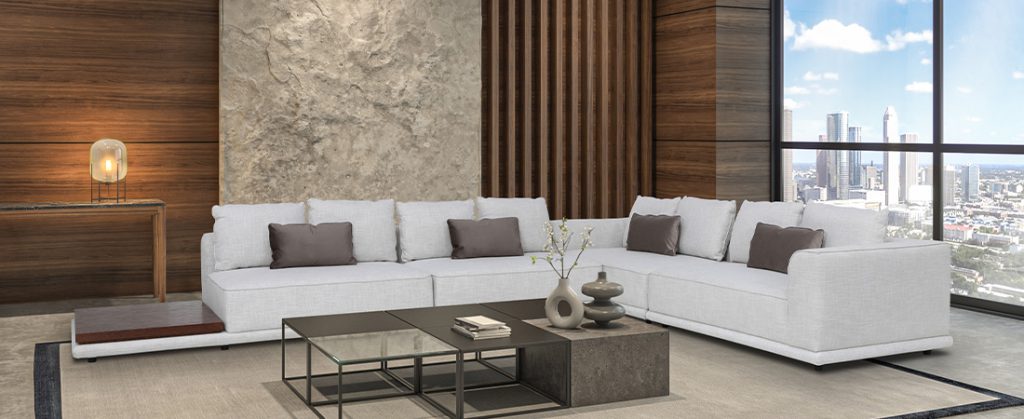 ¿Sala modular o esquinera? Elige la que mejor para tu hogar