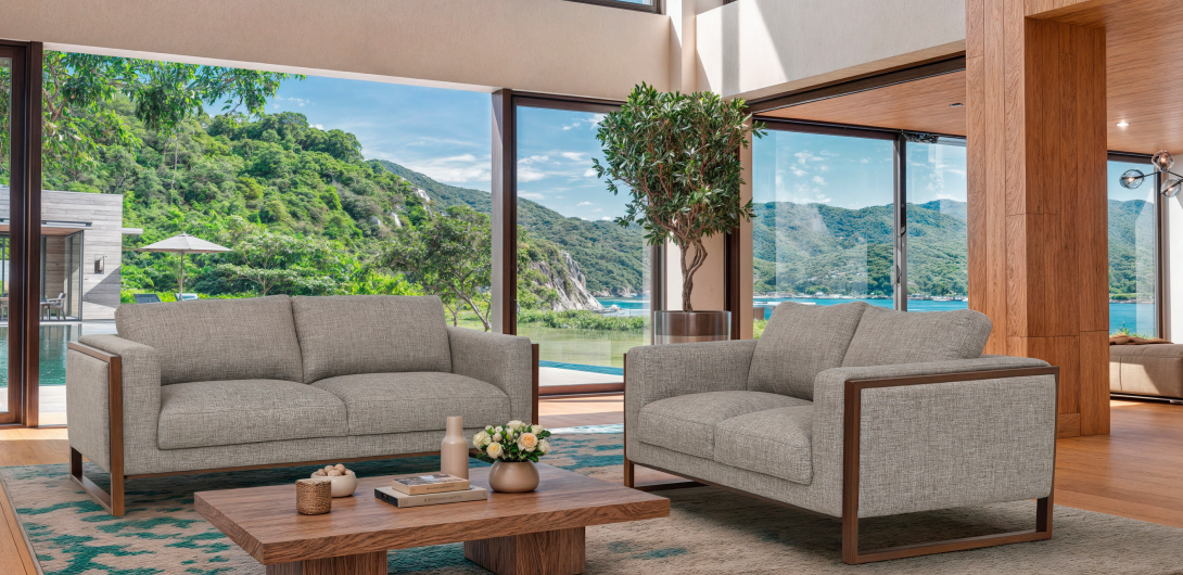 Entiende sobre la diferencia entre un love seat y un sofá