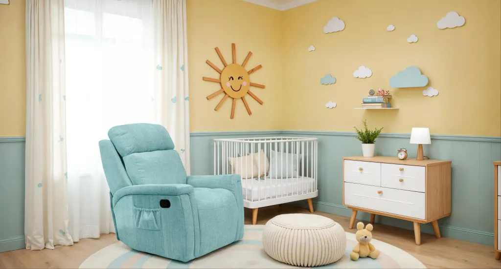Baby Sillón Giratorio Mecedora