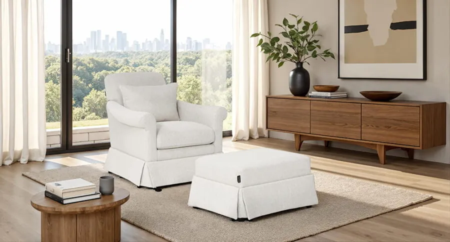 Bambino Sillón Ocasional y Ottoman